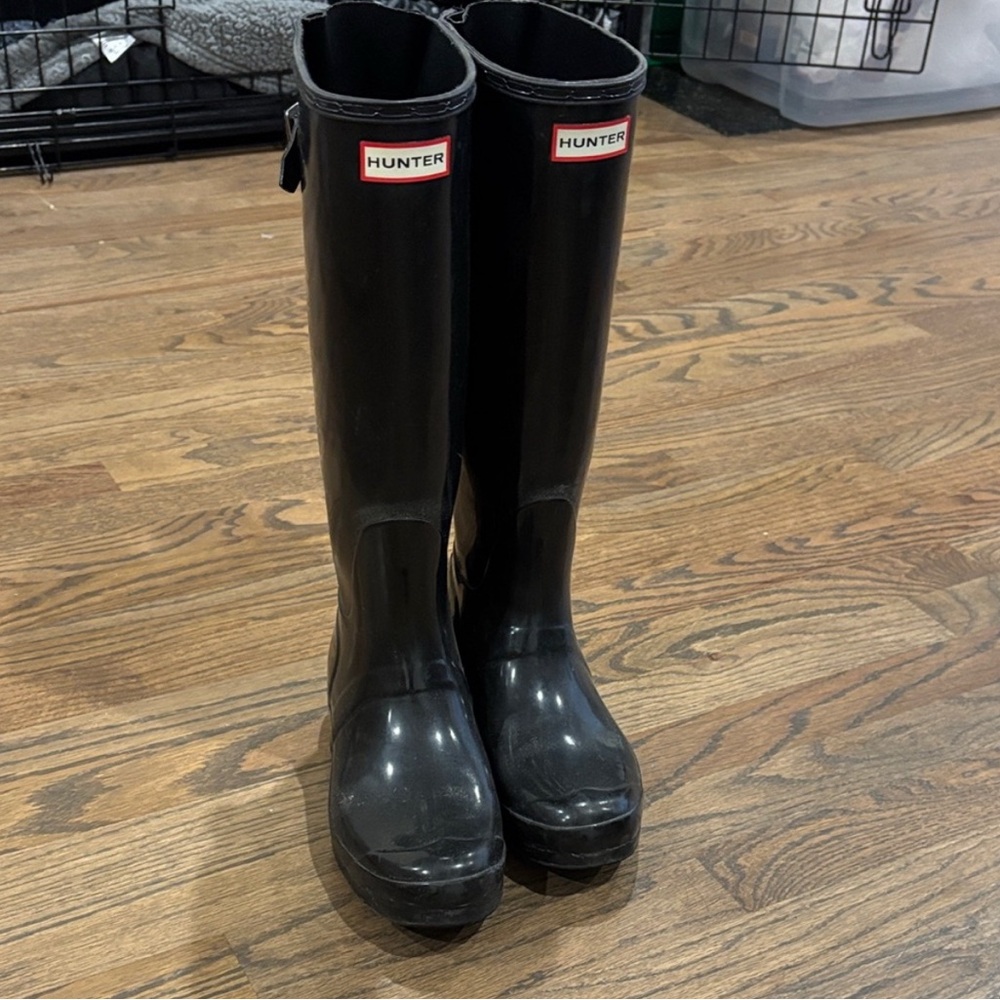 Hunter Classic Black Tall Boots